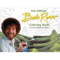 Random House The Official Bob Ross Coloring Book - (Paperback)