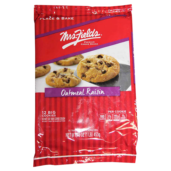 slide 1 of 1, Mrs. Fields Oatmeal Raisin Cookie Dough, 16 oz