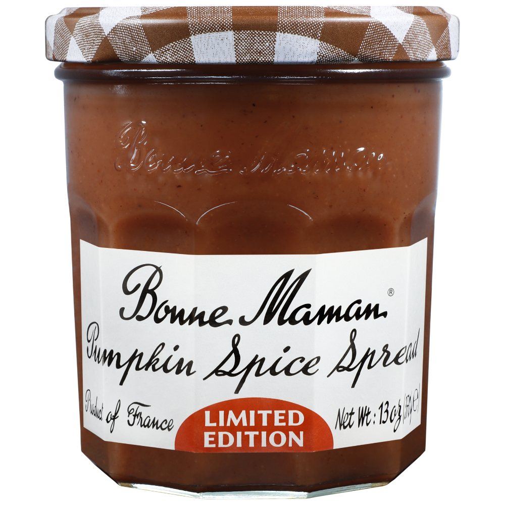 slide 1 of 9, Bonne Maman Pumpkin Spice Spread, 13 oz