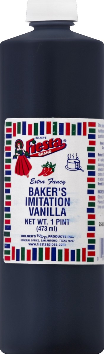 slide 1 of 2, Fiesta Imitation Vanilla 1 pt, 16 oz