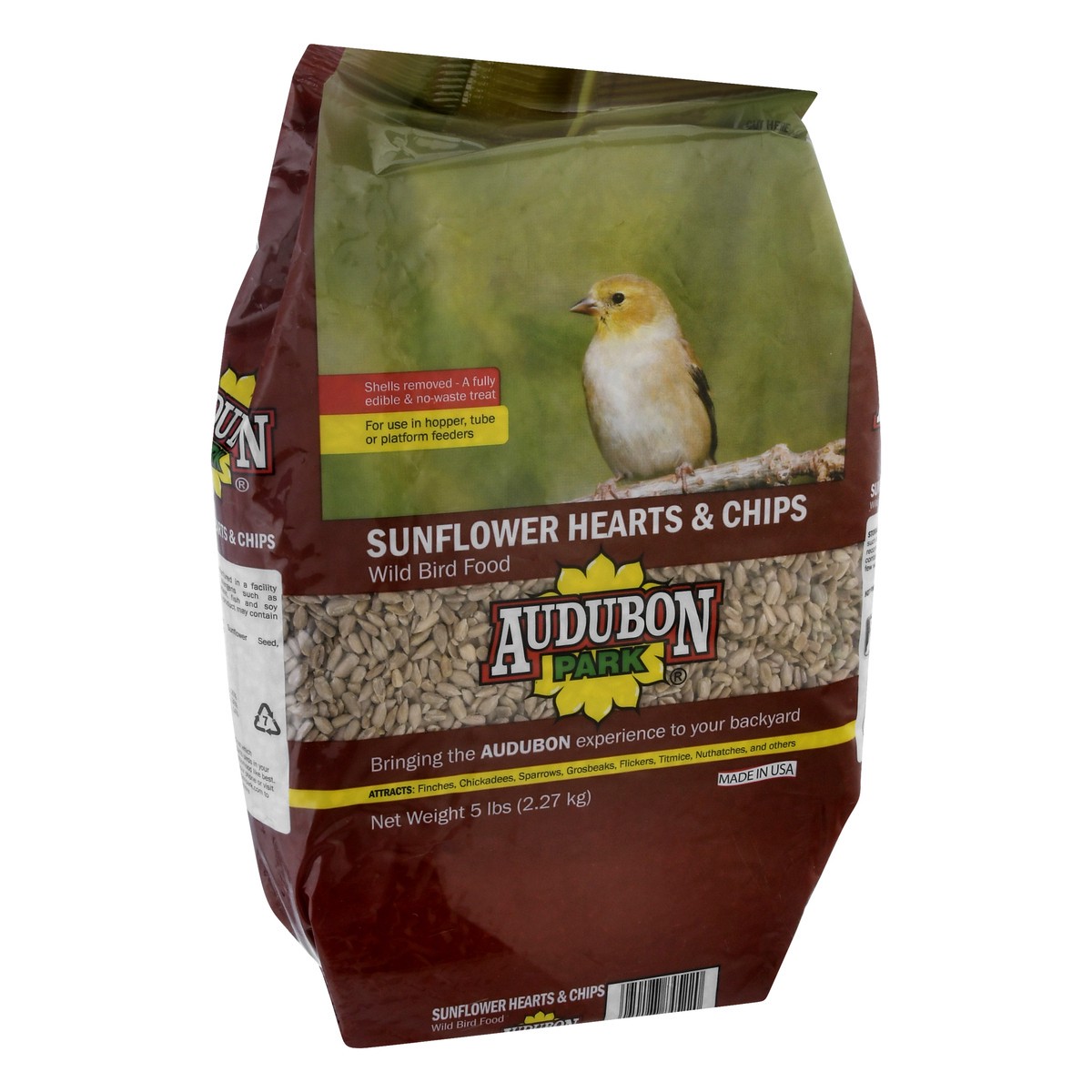 slide 8 of 9, Audubon Park Sunflower Hearts & Chips - 5 lb, 5 lb