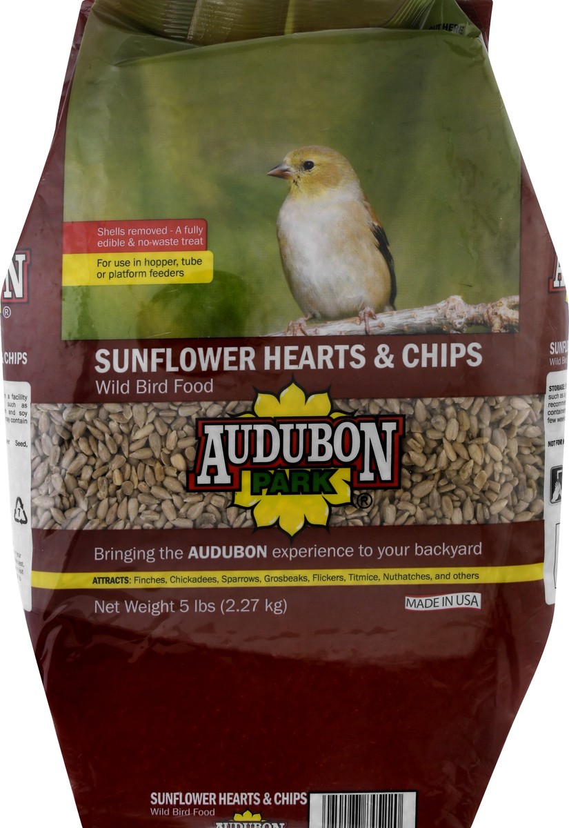 slide 6 of 9, Audubon Park Sunflower Hearts & Chips - 5 lb, 5 lb