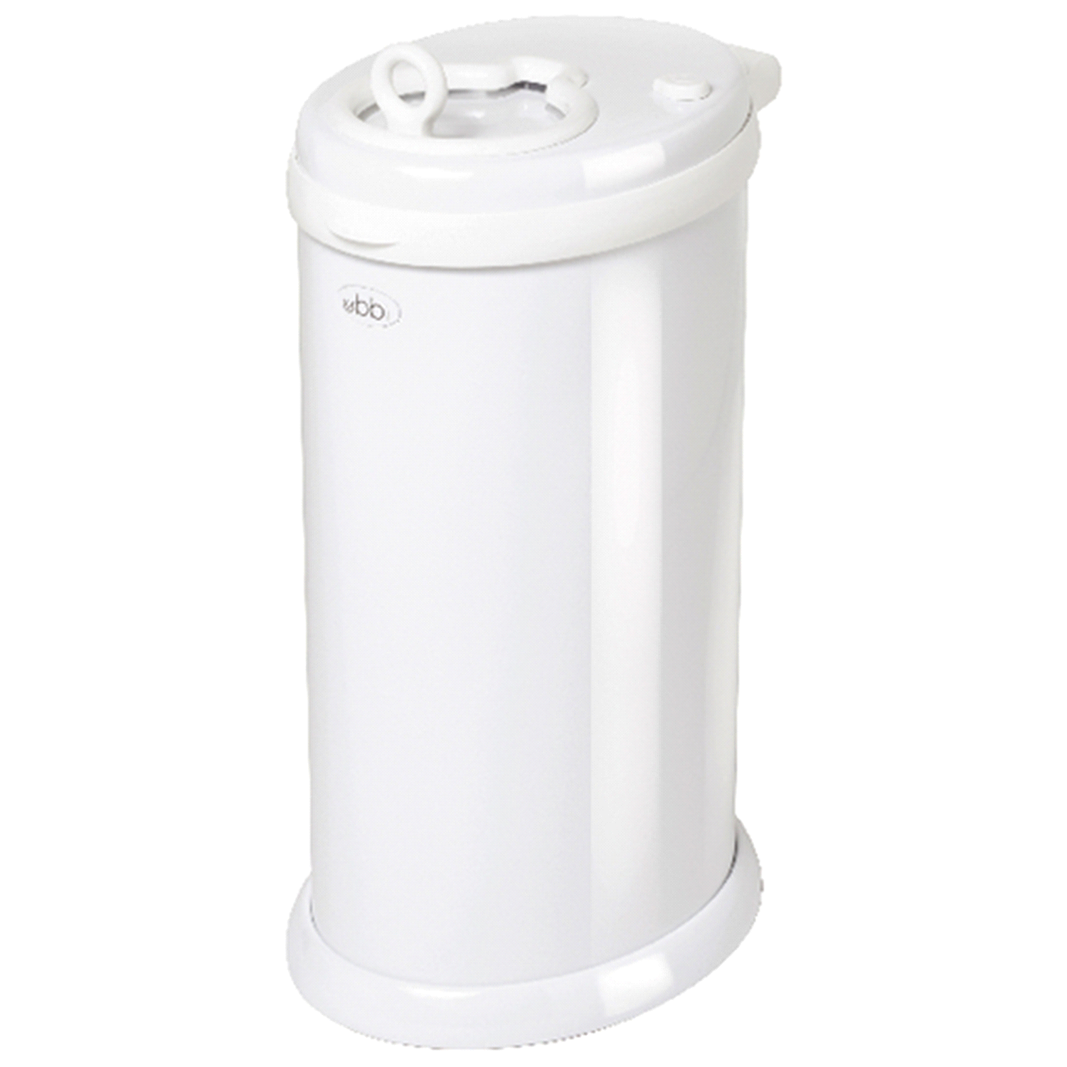 slide 1 of 4, Pearhead Ubbi Steel Diaper Pail - White, 1 ct