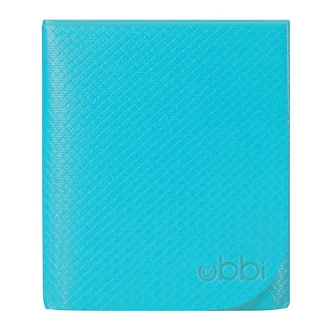 slide 5 of 9, Ubbi World On the Go Diaper Changing Mat and Storage Bag - Blue, 1 ct