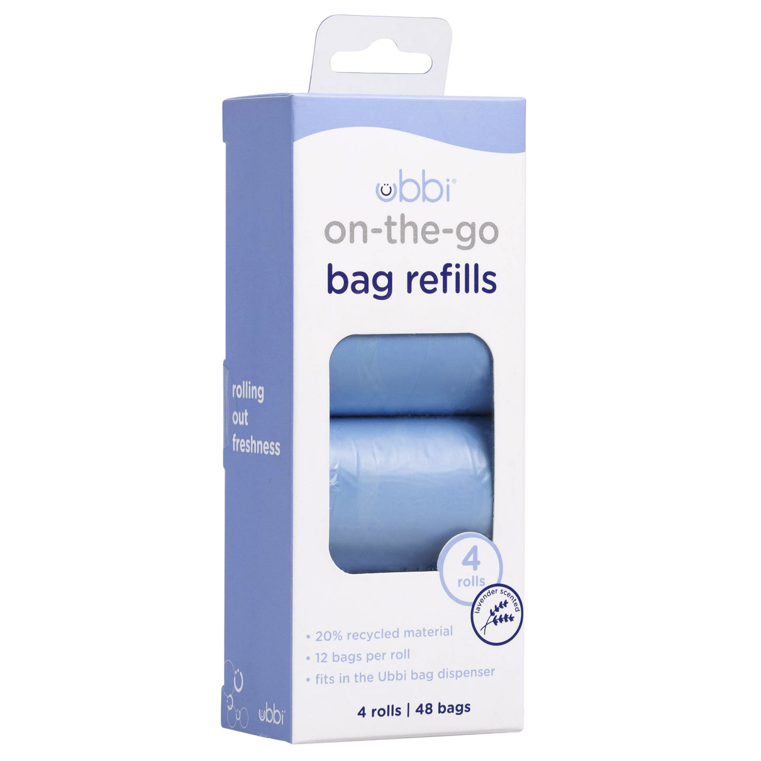 slide 3 of 3, Ubbi On-the-Go Bags Dispenser Refills - 48ct, 48 ct