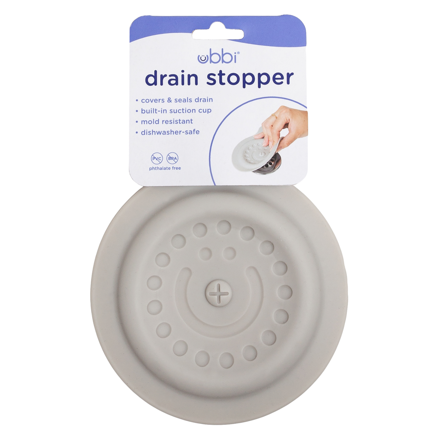 slide 2 of 5, Ubbi Drain Stopper, 1 ct