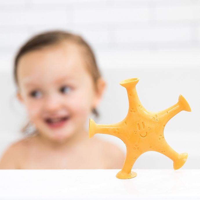 slide 6 of 6, Ubbi World Starfish Suction Bath Toys, 3 ct