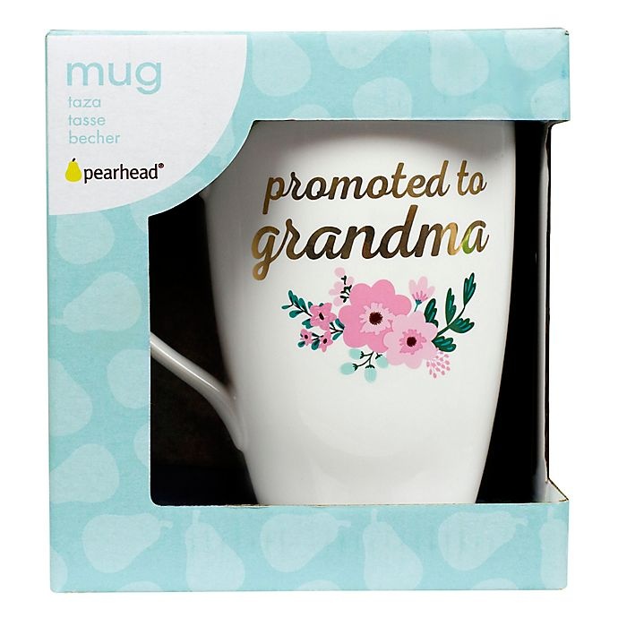 slide 6 of 6, Pearhead Grandma Floral Mug, 1 ct