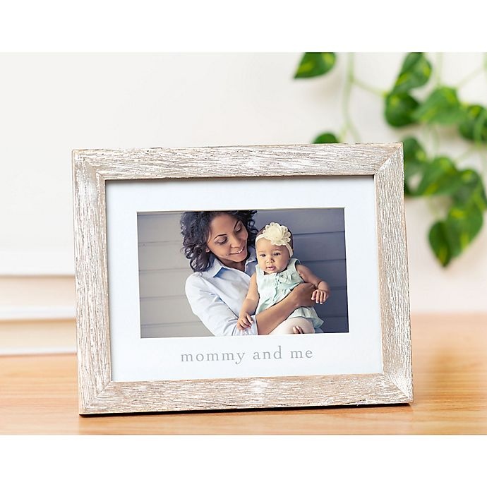 slide 2 of 3, Pearhead Mommy & Me'' Picture Frame - White'', 1 ct