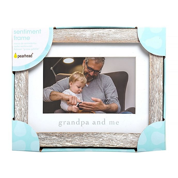 slide 2 of 3, Pearhead Grandpa'' Picture Frame - White'', 1 ct