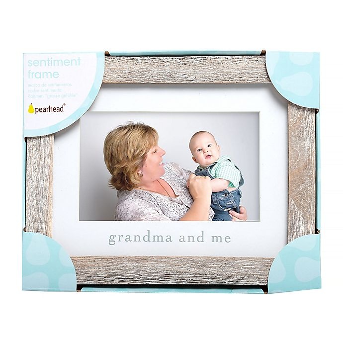 slide 2 of 3, Pearhead Grandma'' Picture Frame - White'', 1 ct