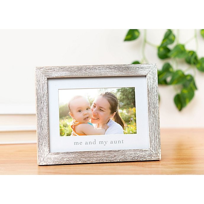 slide 2 of 3, Pearhead Me & My Aunt'' Picture Frame - White'', 1 ct