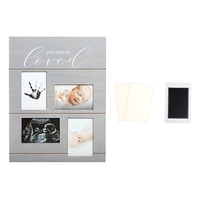 slide 3 of 5, Pearhead You Are So Loved'' 4-Photo Picture Frame - Grey'', 1 ct