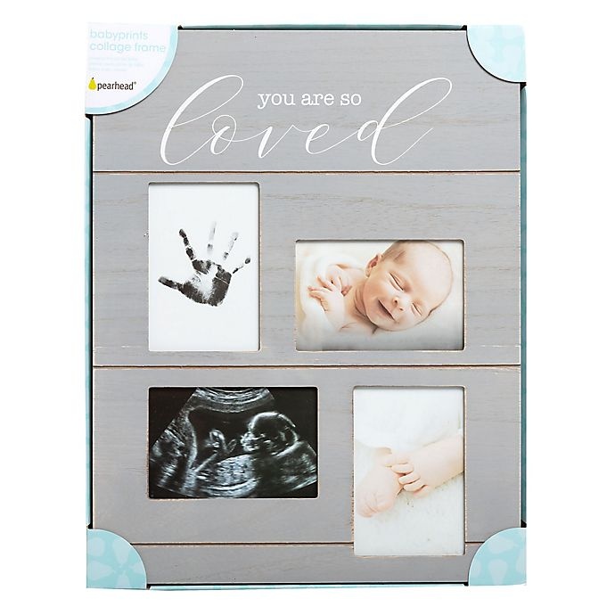 slide 5 of 5, Pearhead You Are So Loved'' 4-Photo Picture Frame - Grey'', 1 ct