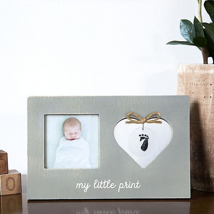 slide 3 of 6, Pearhead My Little Print" Picture Frame and Heart-Shaped Handprint Kit", 1 ct