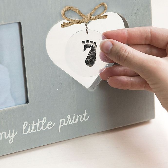 slide 4 of 6, Pearhead My Little Print" Picture Frame and Heart-Shaped Handprint Kit", 1 ct