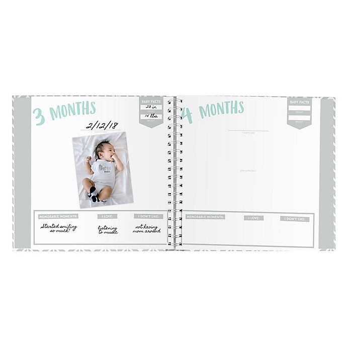 slide 2 of 5, Pearhead Baby's Memory Book and Sticker Set, 1 ct