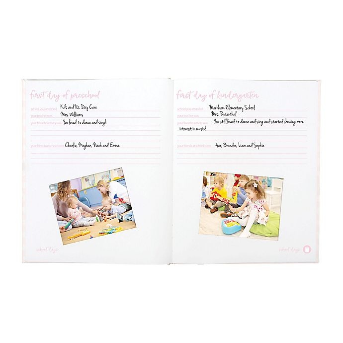 slide 5 of 9, Pearhead Baby Memory Book and Clean-Touch Ink Pad - Pink Gingham, 1 ct