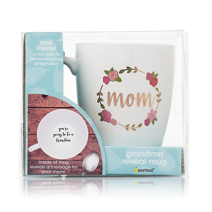 slide 6 of 6, Pearhead Grandma Reveal Coffee Mug - White, 1 ct