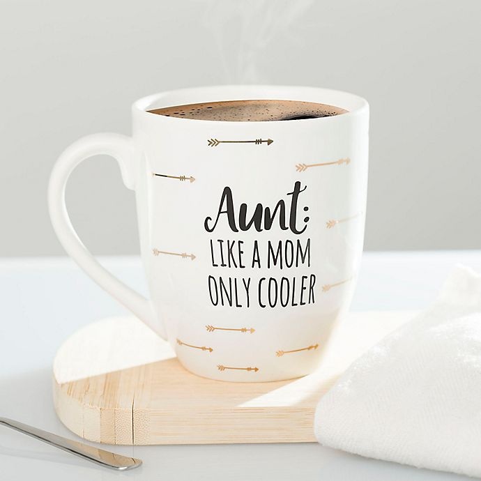 slide 3 of 4, Pearhead Cool Aunt Coffee Mug - White, 1 ct