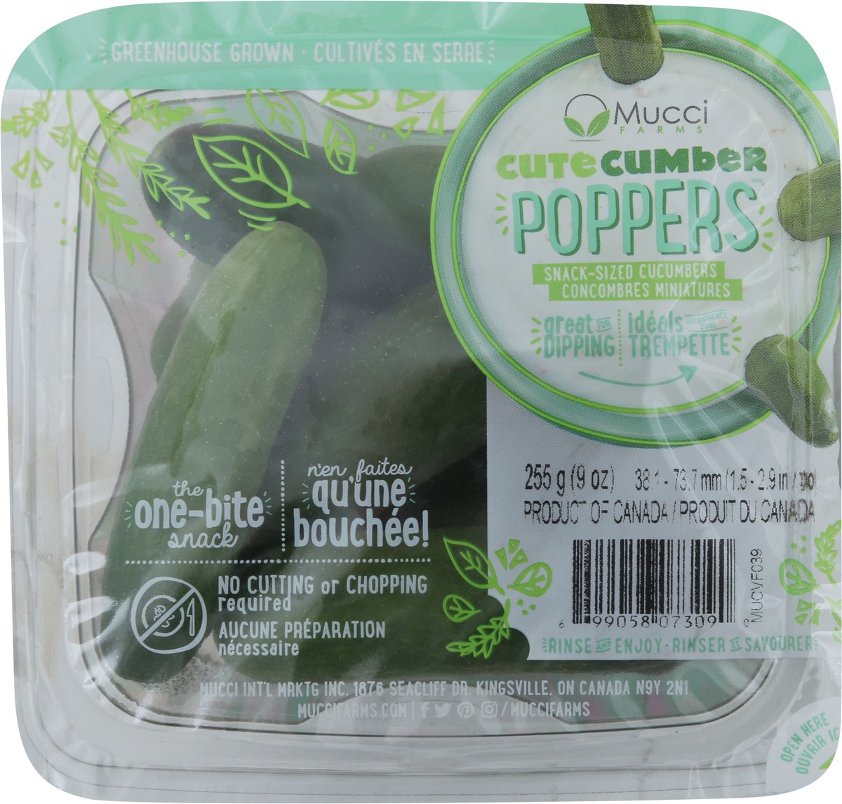 slide 3 of 4, Nature Fresh Farms Lil Chills Baby Cucumbers 255 g, 255 g