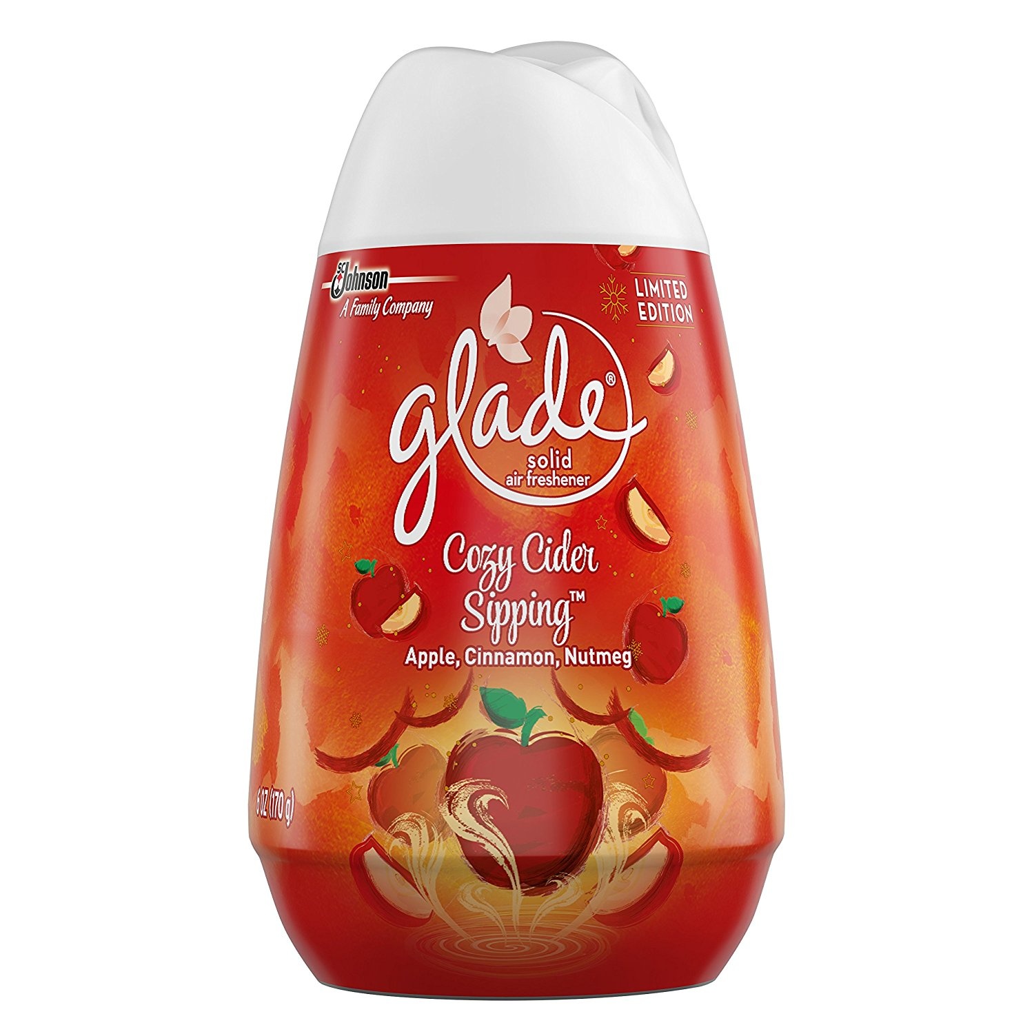 slide 1 of 1, Glade Solid Cozy Cider Sipping, 6 oz