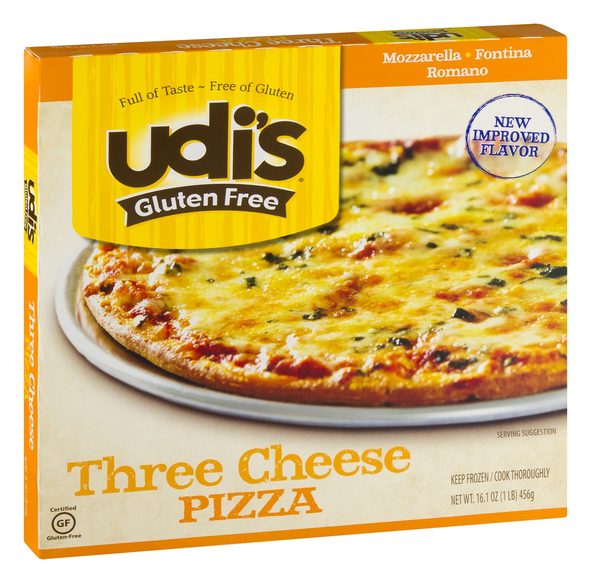 slide 2 of 9, Udi's Gluten Free Uncured Pepperoni Pizza, 16.25 oz