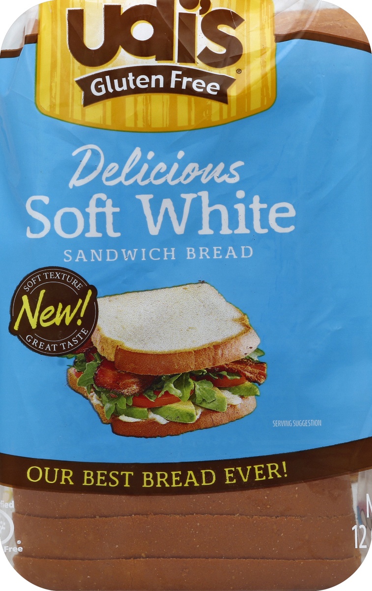 slide 2 of 5, Udi's Soft White Sandwich Bread 12 oz, 12 oz