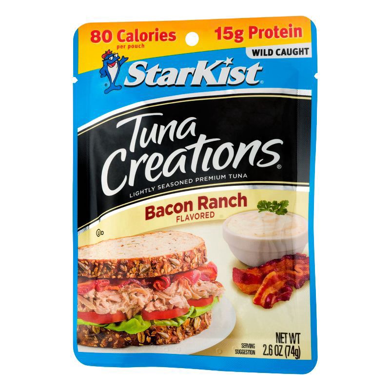 slide 1 of 9, StarKist Tuna Creations Bacon Ranch Pouch - 2.6oz, 2.6 oz