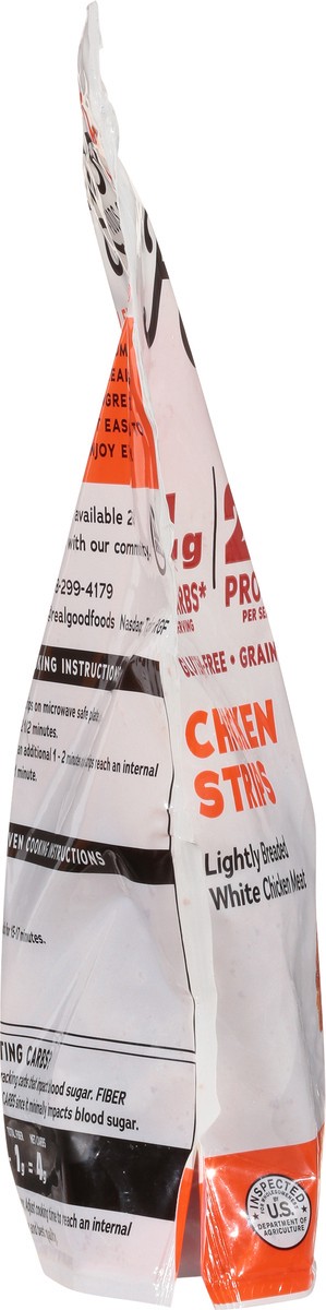 slide 7 of 9, Realgood Lightly Breaded Chicken Strips 20 oz, 20 oz