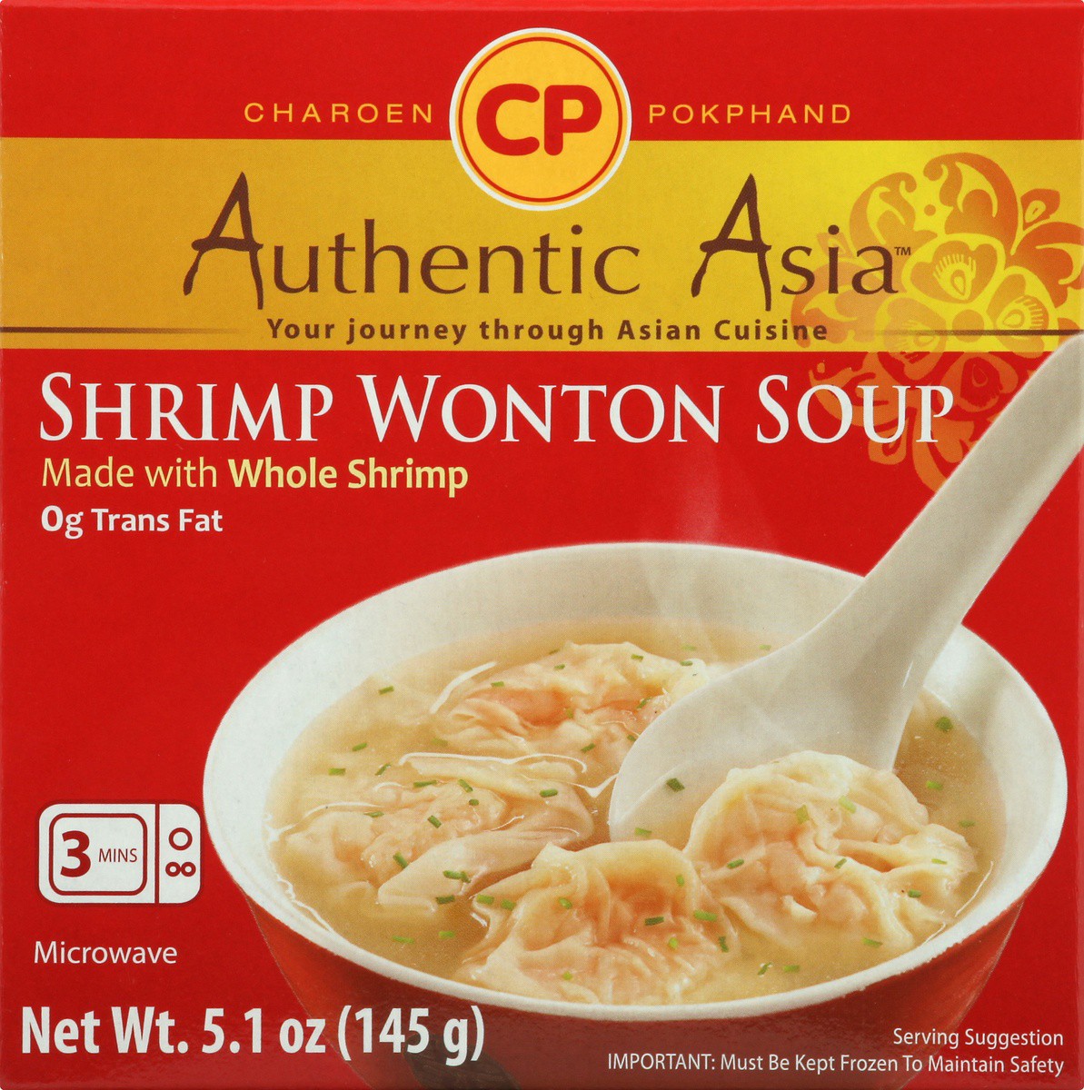 slide 6 of 9, Authentic Asia Shrimp Wonton Soup, 5.1 oz