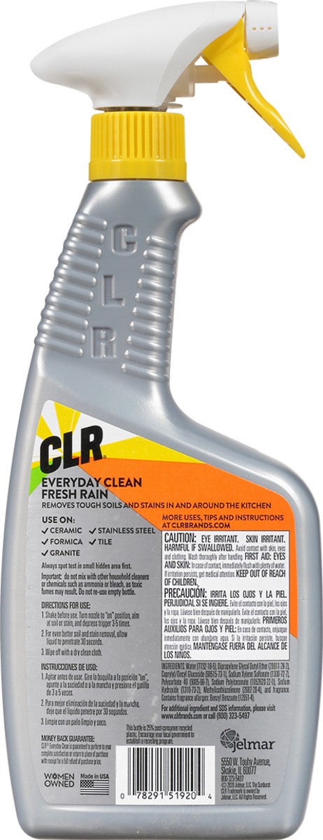 slide 5 of 9, CLR REveryday Clean Fresh Rain Multi-Purpose Cleaner 22 oz, 22 oz