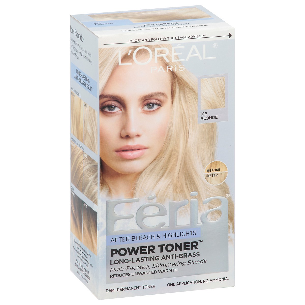 slide 2 of 9, L'Oréal Fería Ice Blonde Demi-Permanent Toner 1 ea, 1 ct