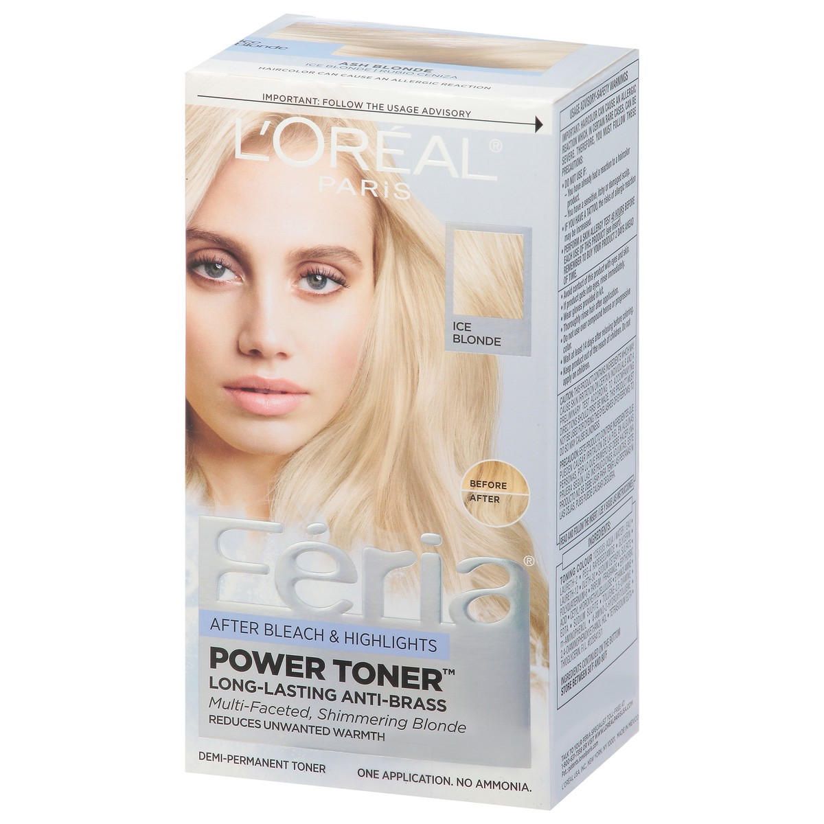 slide 3 of 9, L'Oréal Fería Ice Blonde Demi-Permanent Toner 1 ea, 1 ct