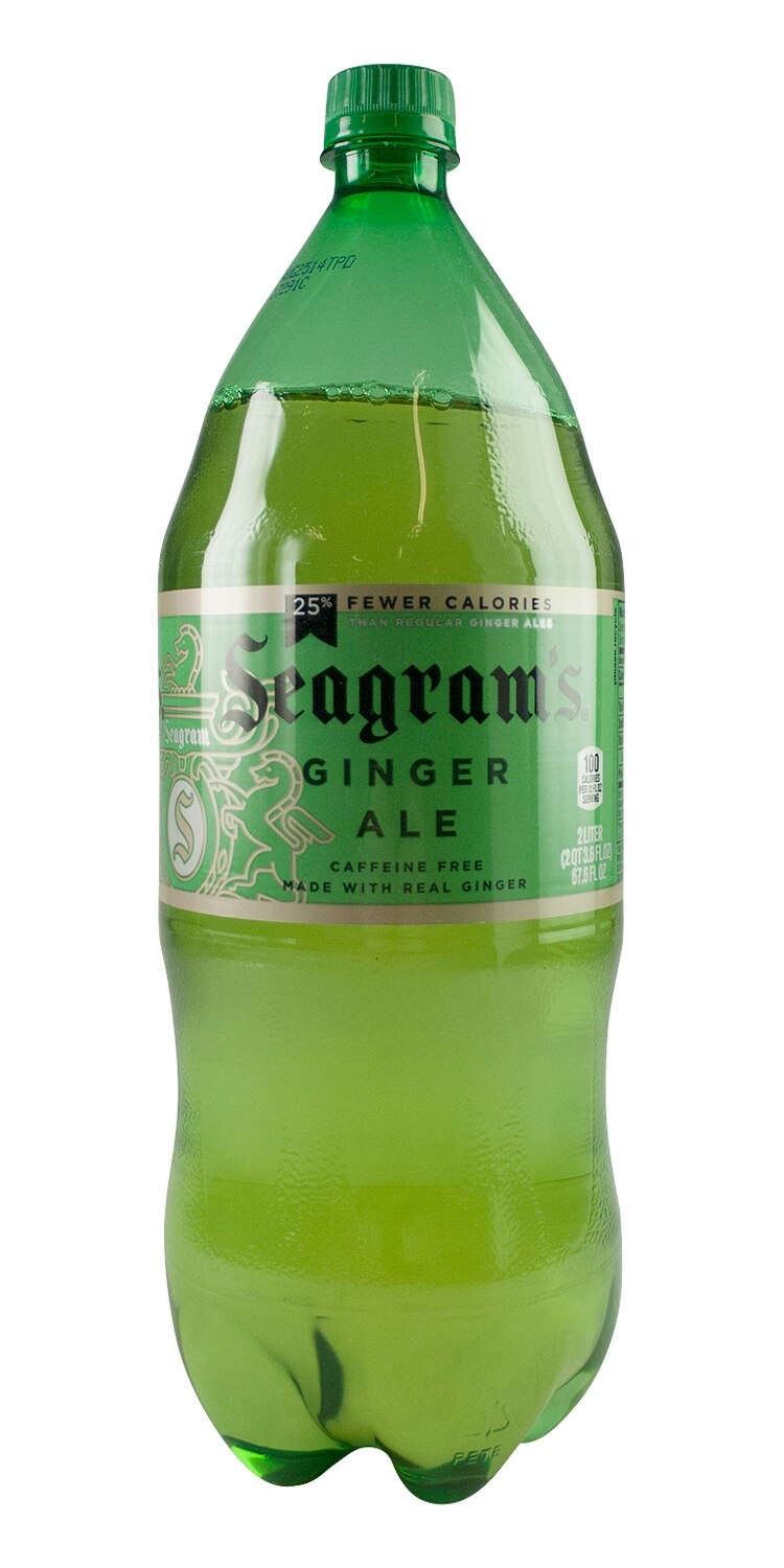 slide 1 of 1, Seagram's Ginger Ale, 2 liter