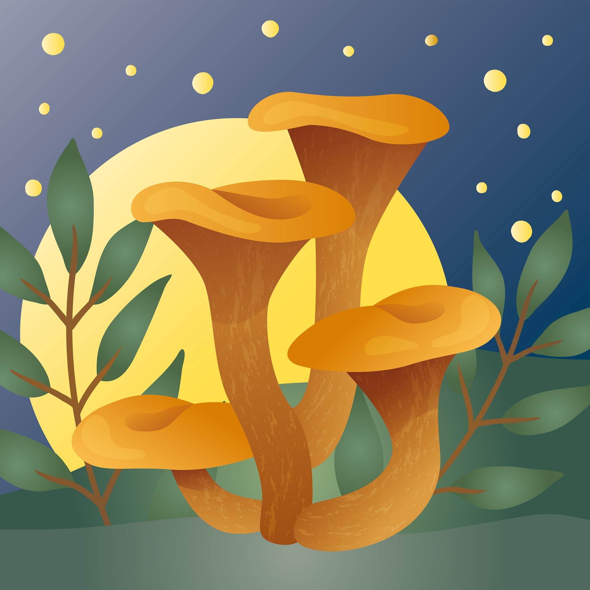 slide 2 of 8, Craft Smart 4" X 4" Mushrooms Canvas Painting Kit By Craft Smith, 4 in x 4 in