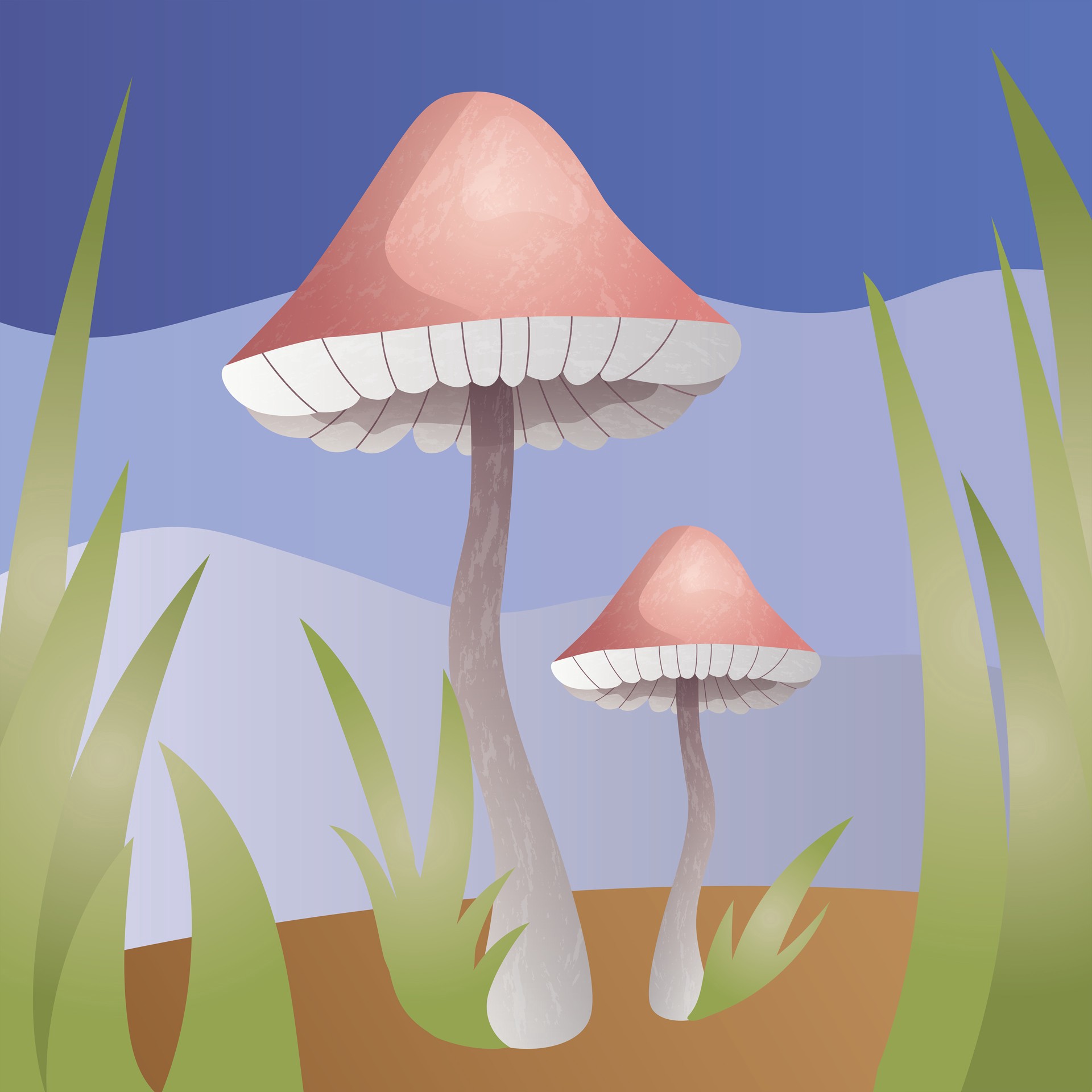 slide 5 of 8, Craft Smart 4" X 4" Mushrooms Canvas Painting Kit By Craft Smith, 4 in x 4 in
