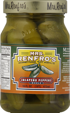 slide 1 of 1, Renfros Jalapenos, 16 oz