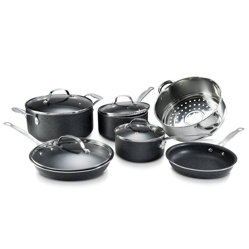 slide 3 of 4, Granitestone Diamond Cookware Set, 10 ct