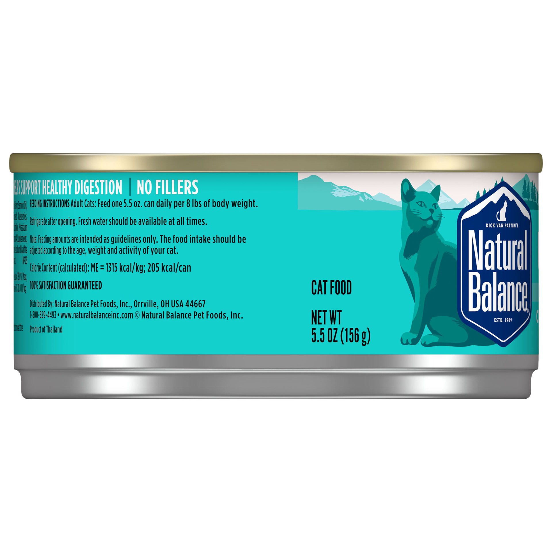 slide 4 of 5, Natural Balance Original Ultra Grain Free Wet Cat Food, Chicken Formula, 5.5 oz Can, 5.5 oz