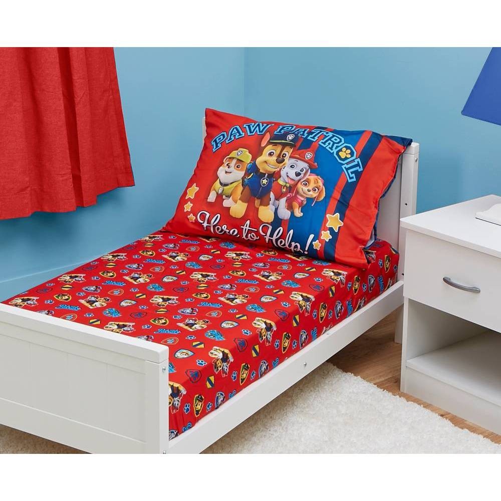 slide 1 of 2, PAW Patrol Toddler Sheet Set, 1 ct