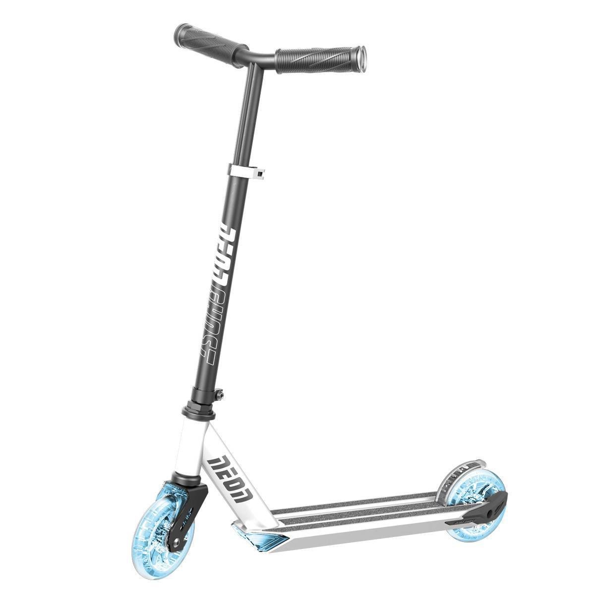 slide 1 of 8, Y-Volution Yvolution Kids' Neon Ghost LED Scooter with Light-Up Wheels, 1 ct