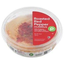 Publix Hummus, Roasted Red Pepper