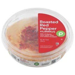 Publix Hummus, Roasted Red Pepper