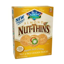 Blue Diamond Almonds Blue Diamond Nut Thins Pepper Jack Cheese Crackers - 4.25oz