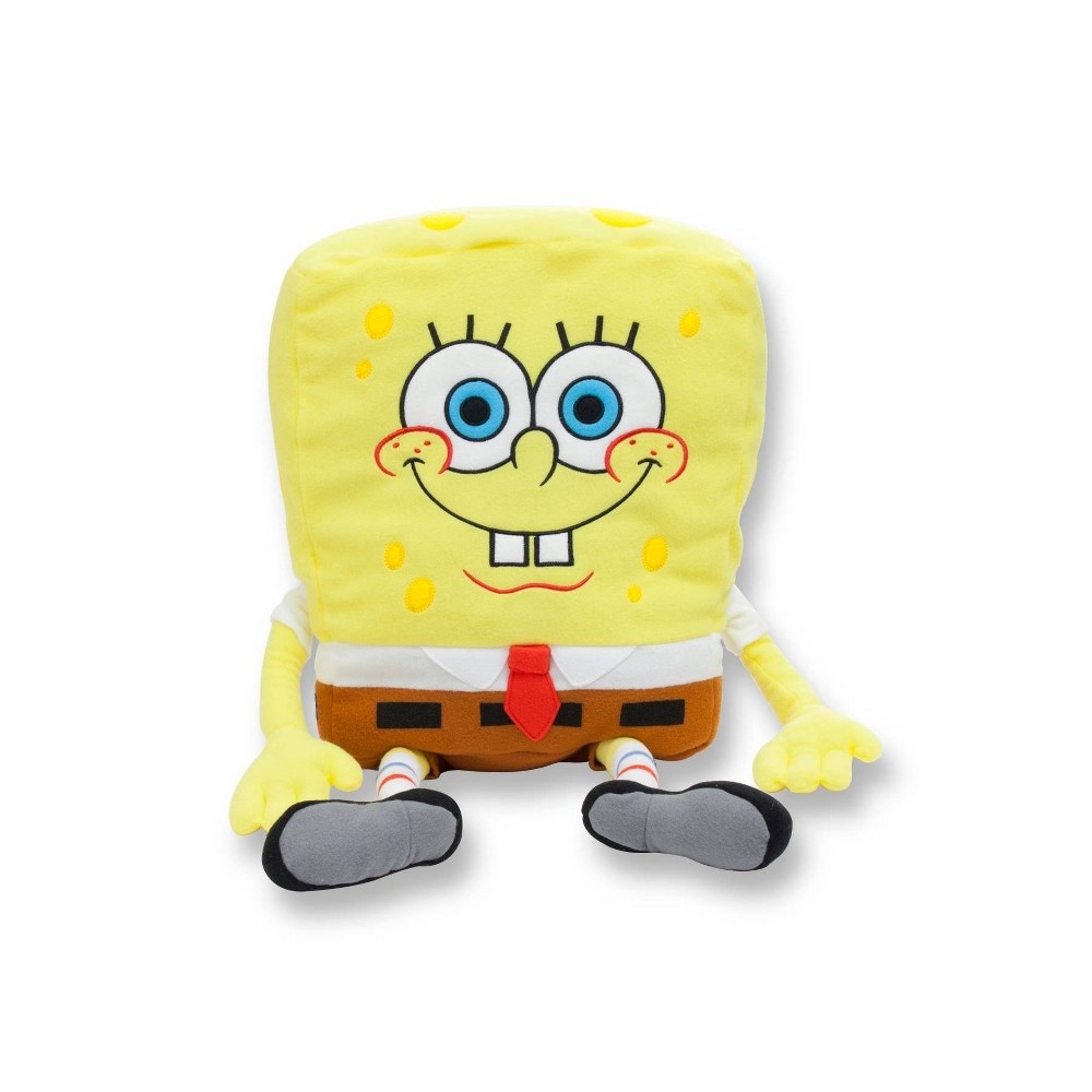 SpongeBob SquarePants Yellow Big Face Throw Pillow - 16 x 16