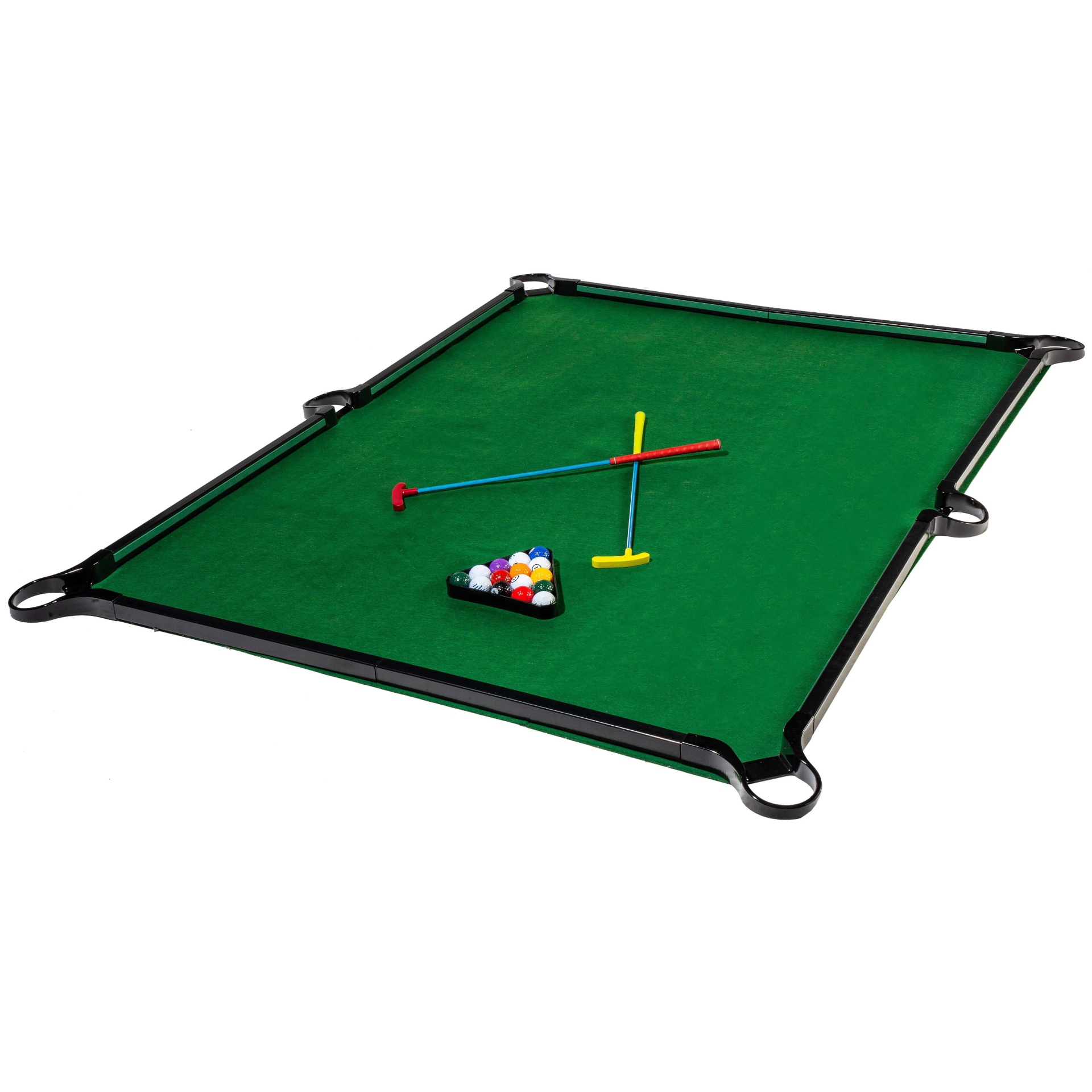 slide 1 of 7, Franklin Sports Billiards Golf Mat, 1 ct