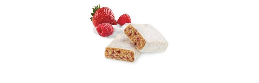 slide 2 of 4, thinkThin think! High Protein Berries & Cream Bars, 5 ct