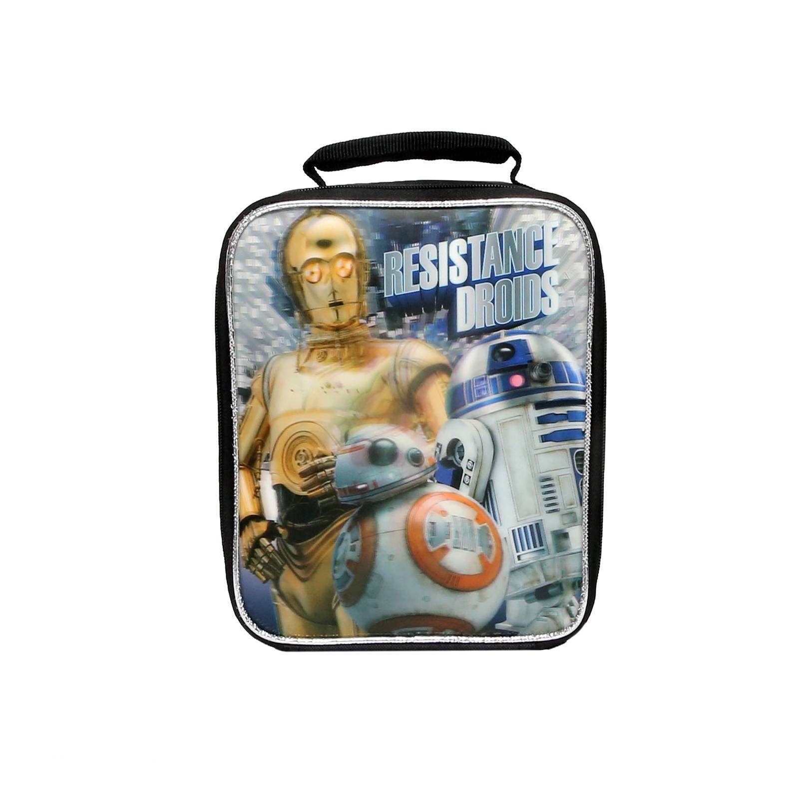 slide 1 of 4, Star Wars Resistance Droids Lunch Kit - Black, 1 ct