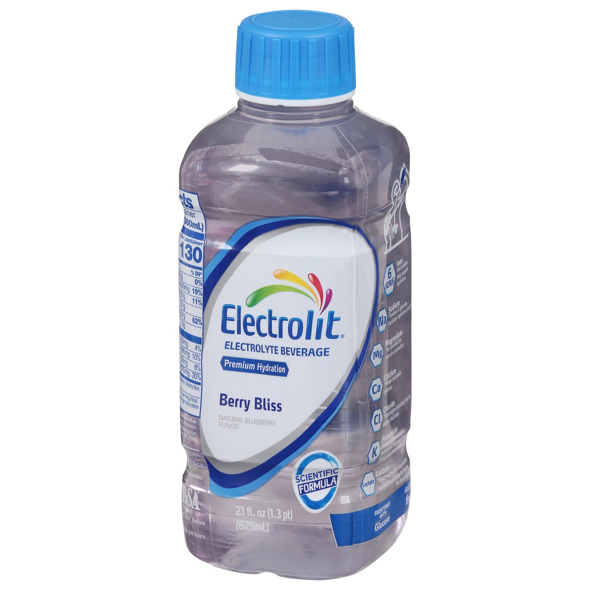slide 3 of 13, Electrolit Premium Hydration Berry Bliss Flavored Electrolyte Beverage, 21 fl oz bottle, 21 fl oz